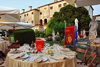 Cena aziendale in villa veneta