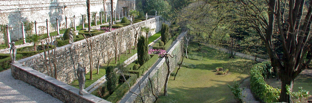 Villa Godi Malinverni - Il Parco della Villa a Lugo di Vicenza